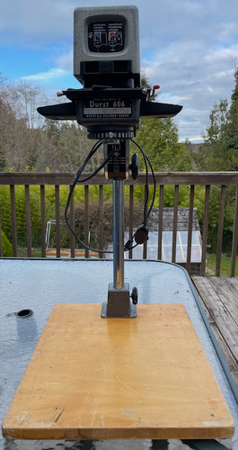 Durst 606 enlarger wood base - enlarger,,