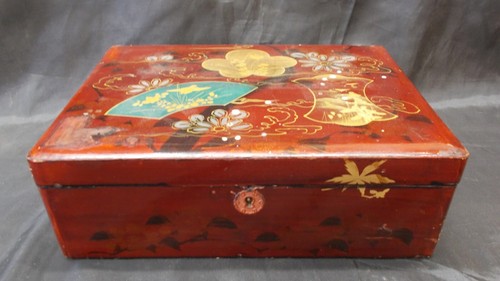 Grand coffret asiatique bois - asiatique,