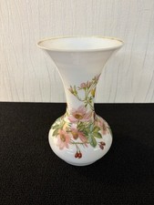Vase opaline  décors