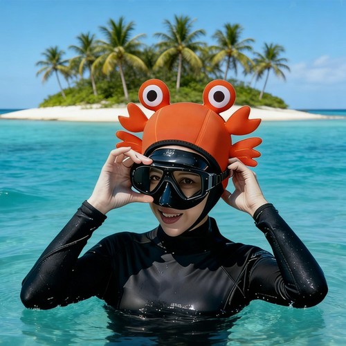 Bonnet plongée crabe - bonnet, de