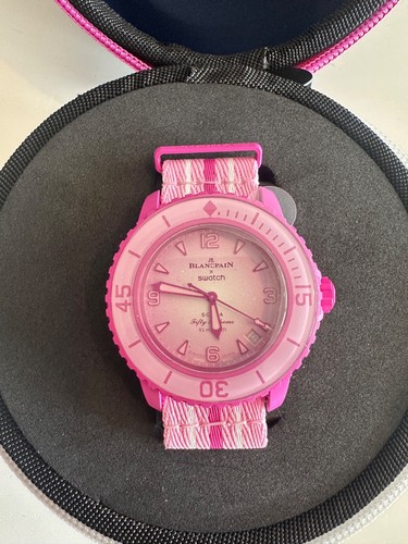Swatch blancpain pink - x, "pink
