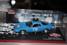MATRA Djet V N°179 Rallye Monte Carlo 1966  (IXO / Altaya) 1/43
