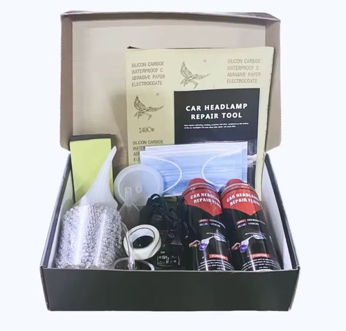Kit polissage phare - phare, complet