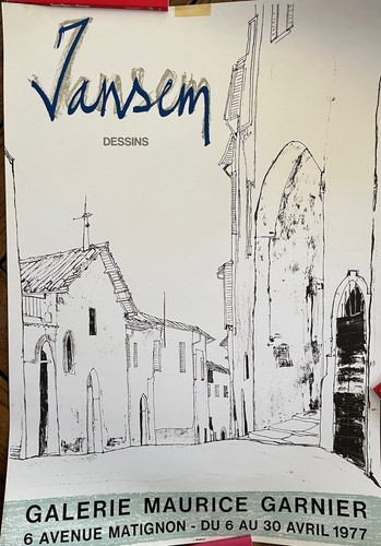 Jean jansem affiche - -,