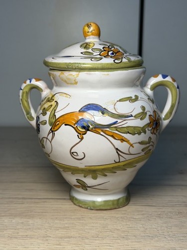 Pot couvert faïence - en,