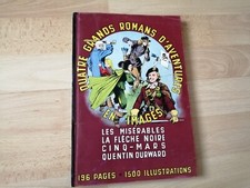 BD QUATRE GRANDS ROMANS D'AVENTURES EN IMAGES RELIURE N° 4