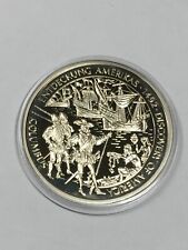 Médaille Discovery of America Chronique du Monde 2000 + Capsule (9-39)