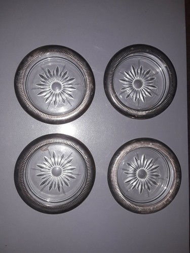 Vintage silverplate glass - vintage,