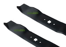 2 x lames de tracteur à gazon