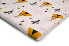 Mousseline imprimée Double