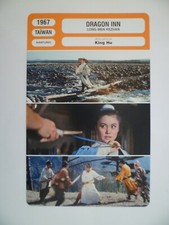 CARTE FICHE CINEMA 1967 DRAGON INN Shang Kuan Ling Feng Shih Chun Bai Ying Hsu F