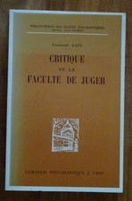 Critique De La Faculté De