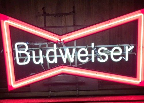 Vintage budweiser flashing - ​vintage,