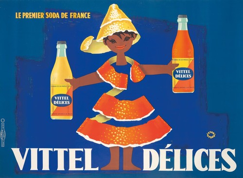 Affiche poster vittel - poster,
