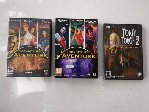 Pack jeux aventure tony - aventure,