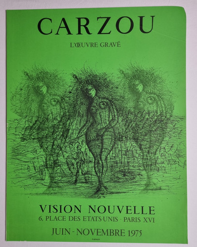 Affiche originale carzou - affiche,