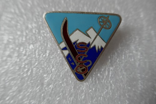 Insigne broche vintage sco ski - broche,