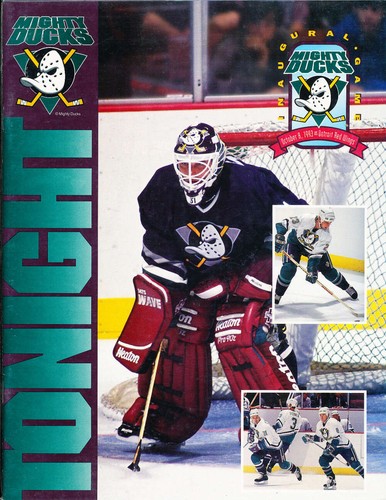 Mighty ducks detroit red - ducks, vs