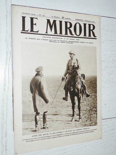 Miroir 1915 guerre 14 18 - 07/11,