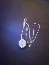 collier argent 925 Saphir