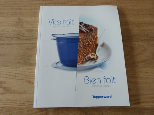 Tupperware neuf livre vite - tupperware,
