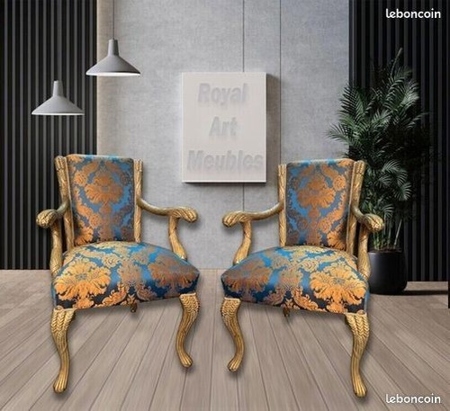 Une paire fauteuils - paire,