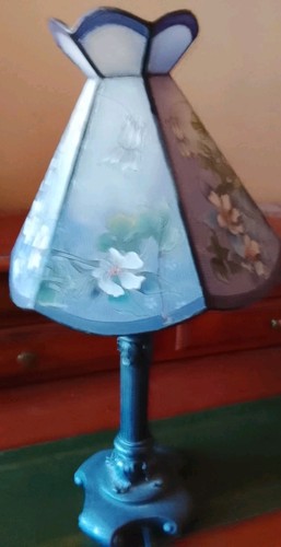 Lampe abat jour verre un - verre,