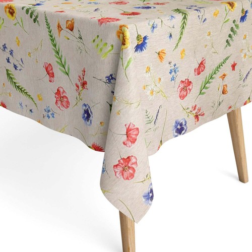 Nappe jacquard coton enduit - en,