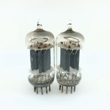 2 x TUBES ÉLECTRIQUES GÉNÉRAUX ECC83. PROD des années 1960. D-GETTER. UTILISÉ...