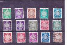 ALLEMAGNE LOT 15 TIMBRES