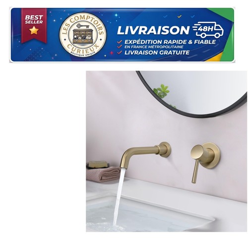 Robinet lavabo mural phasat - lavabo,