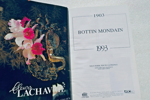 Bottin mondain 1993 tout - -,