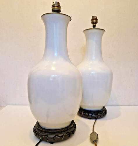 Chine paire vases - vases, montés