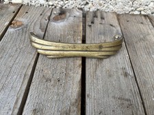 Ancienne Poignée De Meuble En Laiton Pour Restauration Déco Art Nouveau