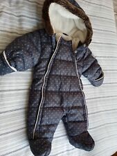 combinaison pilote avec pieds et moufles Obaibi taille 3/6 mois   COMME NEUVE