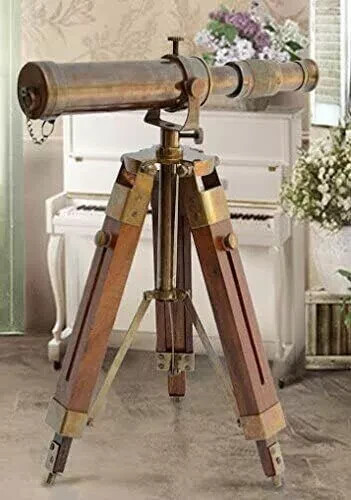 Ancien télescope nautique - , en