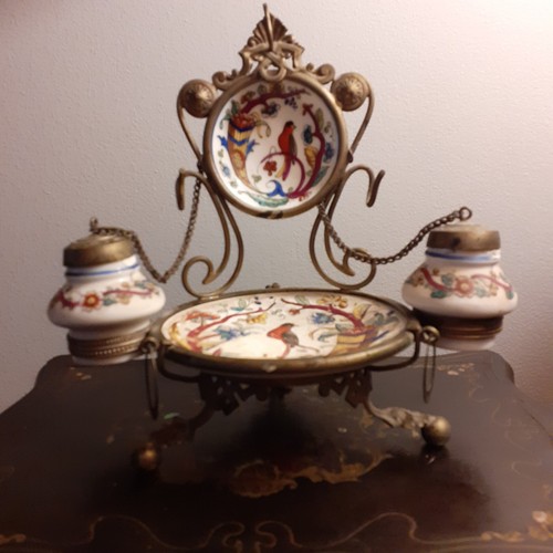 Faience rouen encrier - faience,