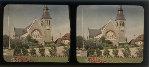 Autochrome stéréo - autochrome, (6x13)