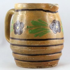 Pichet Fleurs Poterie ALSACE