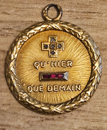 Authentique médaille amour - authentique, d'amour