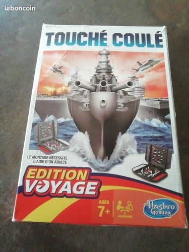 Jeu touché coulé jeux hasbro