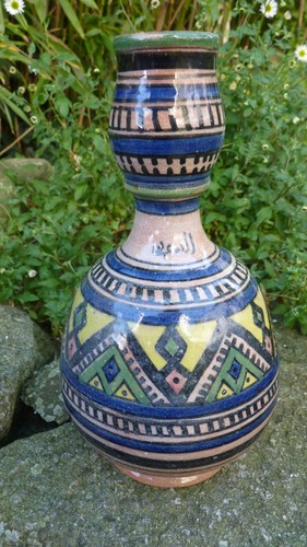 Vase bouteille poterie - vase,