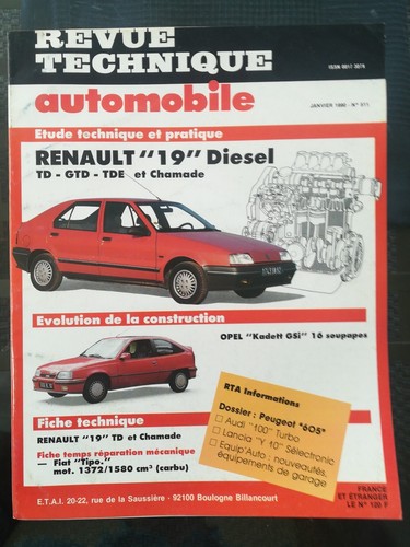 Revue technique rta - revue, 511