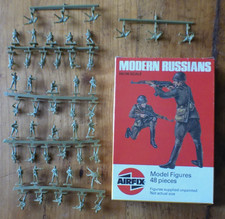Airfix 9 01760 HO/OO Toy Soldiers MODERN RUSSIANS 48 figures complète NEUF