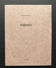 Joyce MANSOUR " SHRIEKS " NUM