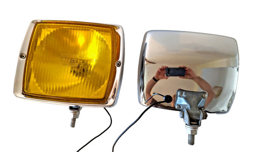 Phares longue portée - , chrome