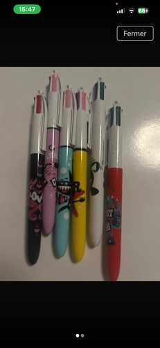 Stylos bic couleurs - stylos,