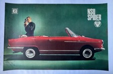 AFFICHE ANCIENNE ORIGINALE NSU