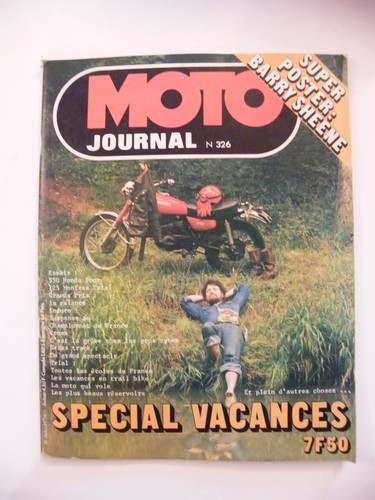 Moto journal juillet 1977 - "moto,