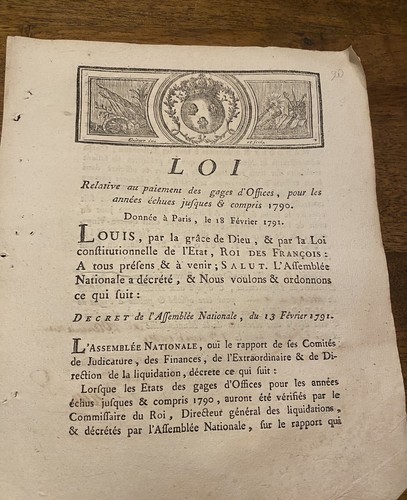 Louis xvi révolution - xvi, gages